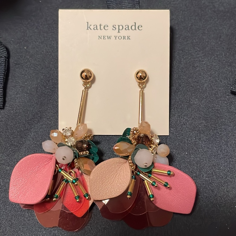 Kate Spade bloom earrings
